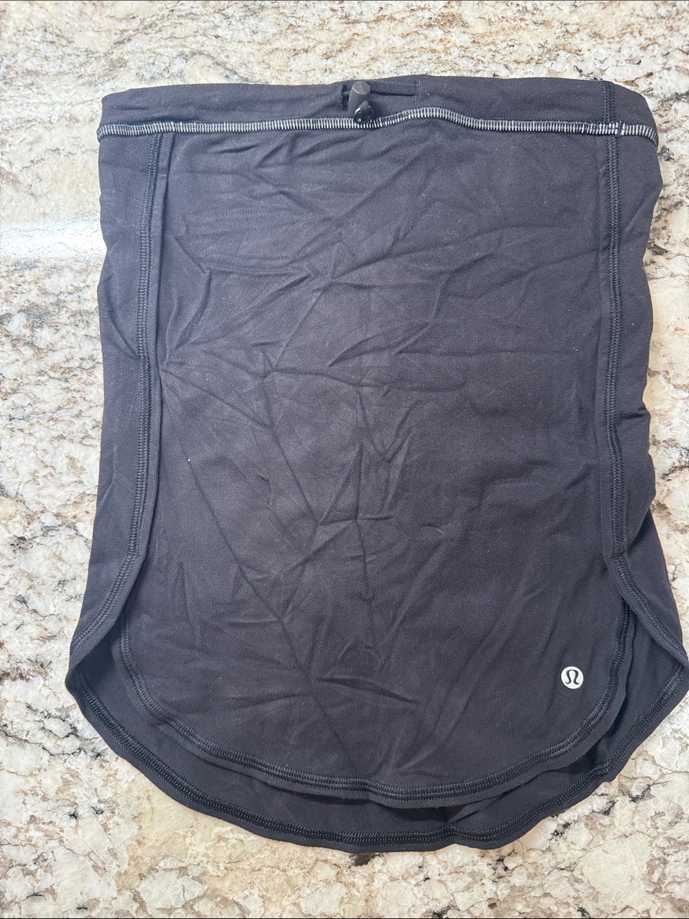 lululemon athletica Black Neck Gaiter Face Mask